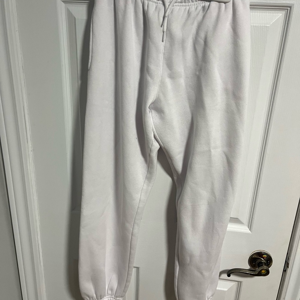 Urban Planet White Track Pants